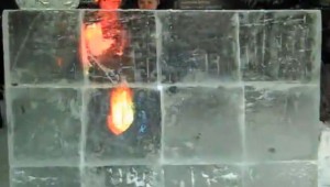 Mur de glace multitouch