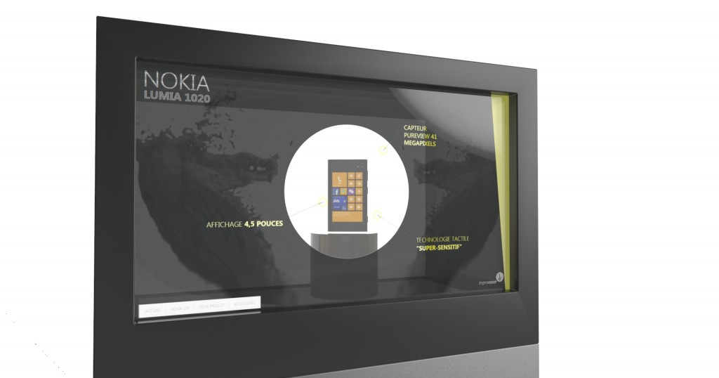 vitrine tactile transparente intelligente et connecté vitrine tactile transparente intelligente et connecté